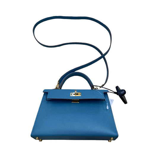 Handbag By Clothes Mentor In Blue, Size:Small
