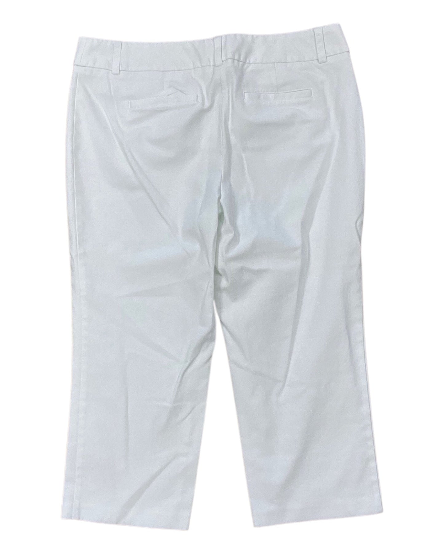 Pants Cropped By Apt 9 In White, Size:12