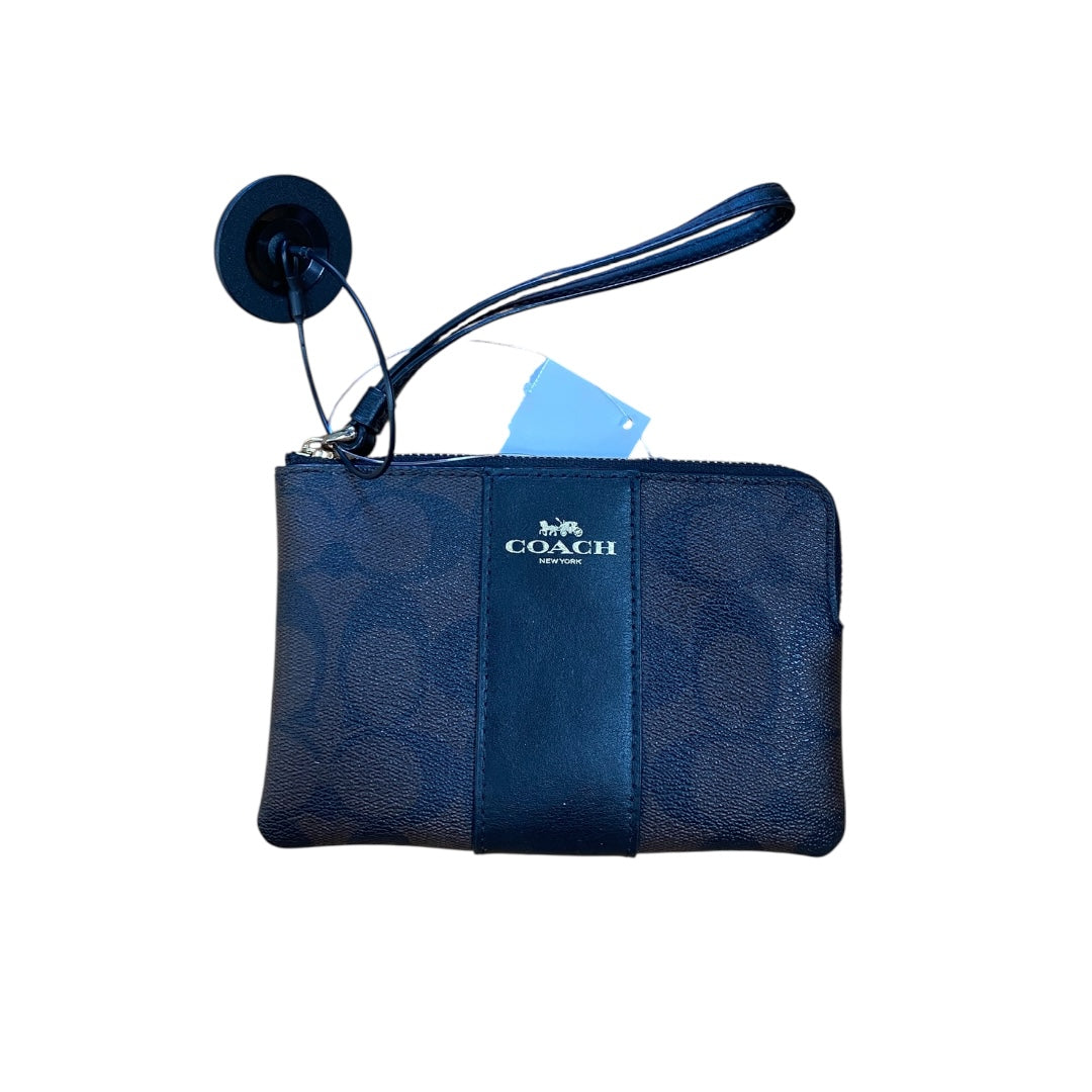 Wristlet Designer By Coach In Black & Brown, Size:Medium