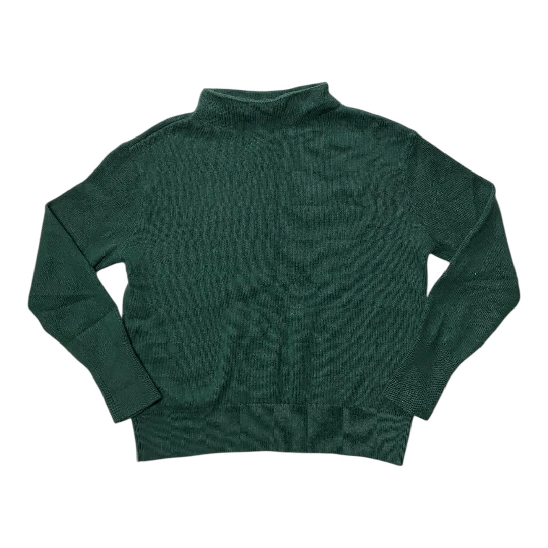 Sweater Cashmere By Lands End In Green, Size:S