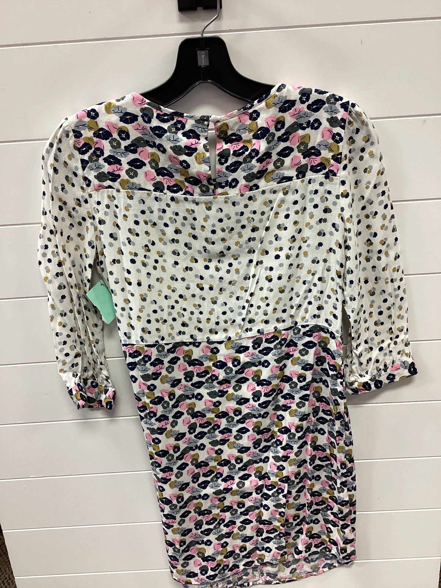 Dress Casual Midi By Boden In Floral Print, Size:6