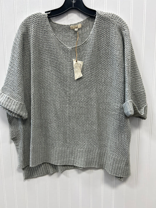 Top Ss By Easel In Grey, Size:1X NWT