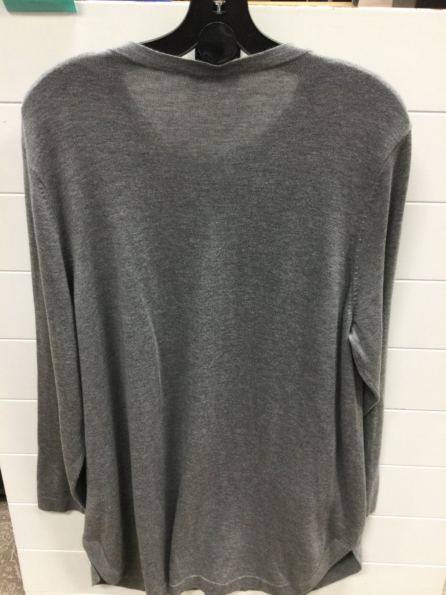 Cardigan By J. Jill In Grey, Size:Xl