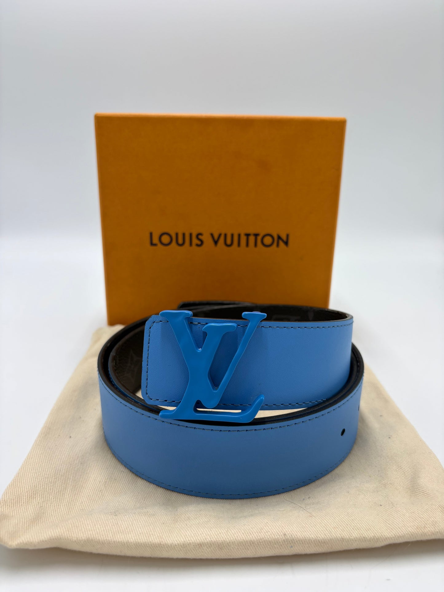 Louis Vuitton Optic Reversible Luxury Belt, Size: 38/95