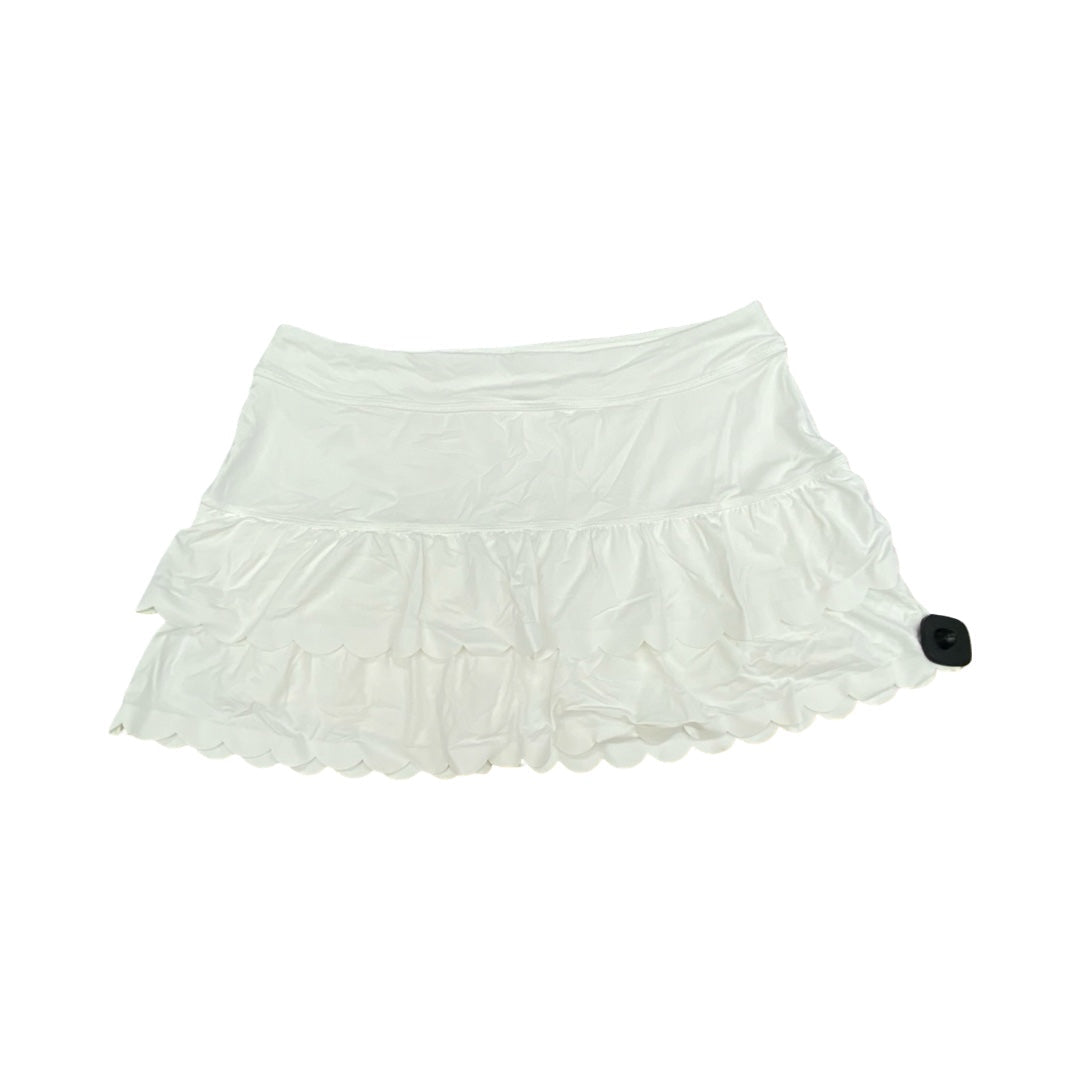 Skirt Designer By Lilly Pulitzer In White, Size:L