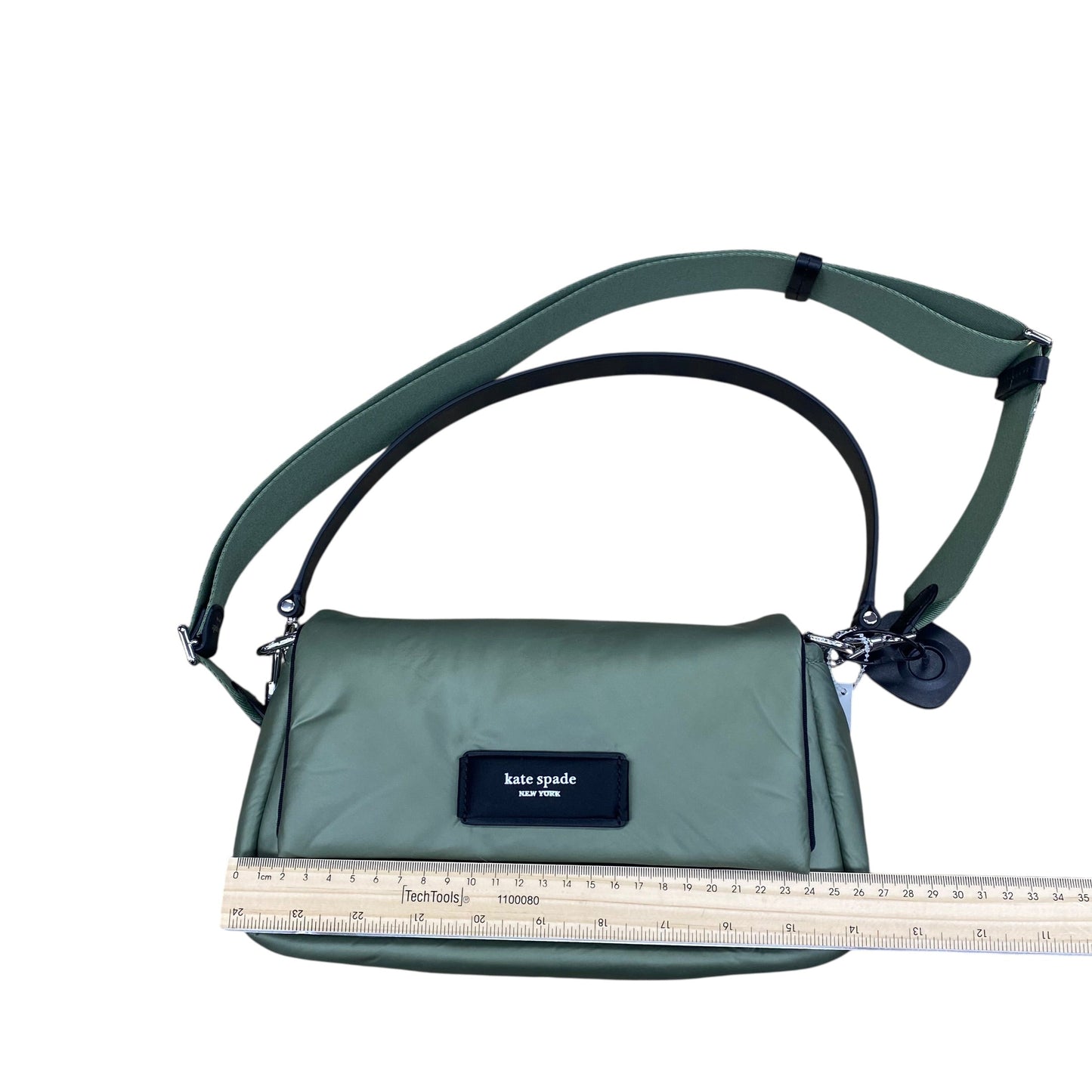 Handbag Designer By Kate Spade In Green, Size:Medium
