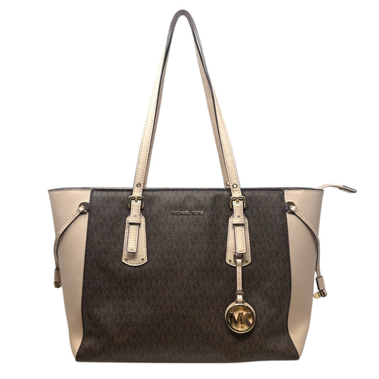 Voyager Top Zip Tote Designer By Michael Kors, Size: Large