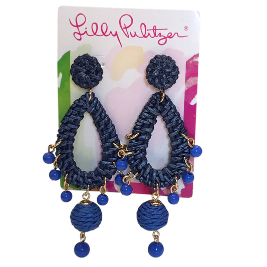EARRINGS DESIGNER by LILLY PULITZER in BLUE