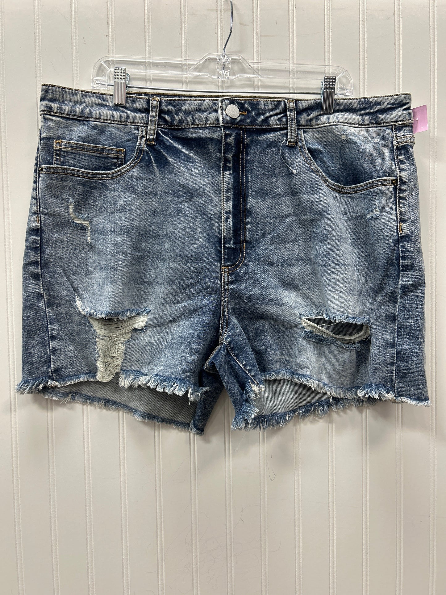 Shorts By Sneak Peek In Blue Denim, Size:3X NWT