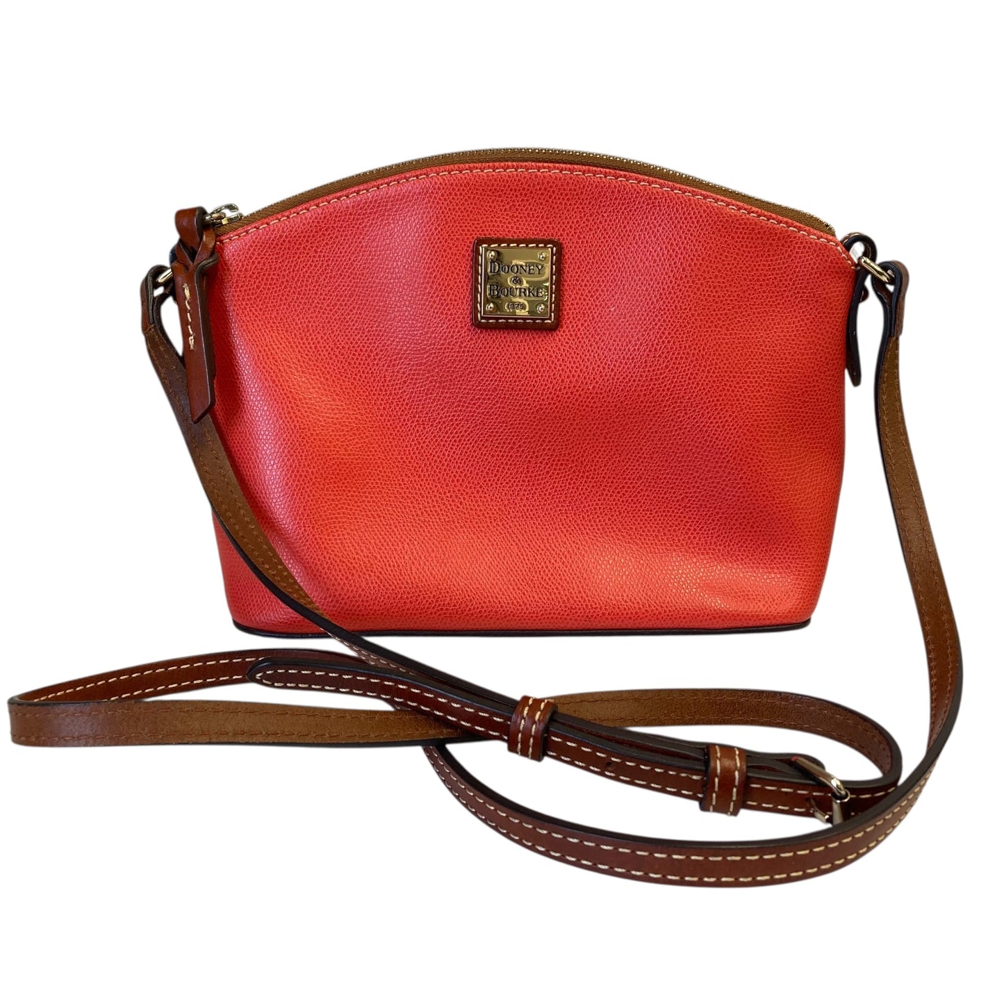 Crossbody Designer By Dooney And Bourke In Orange, Size:Medium