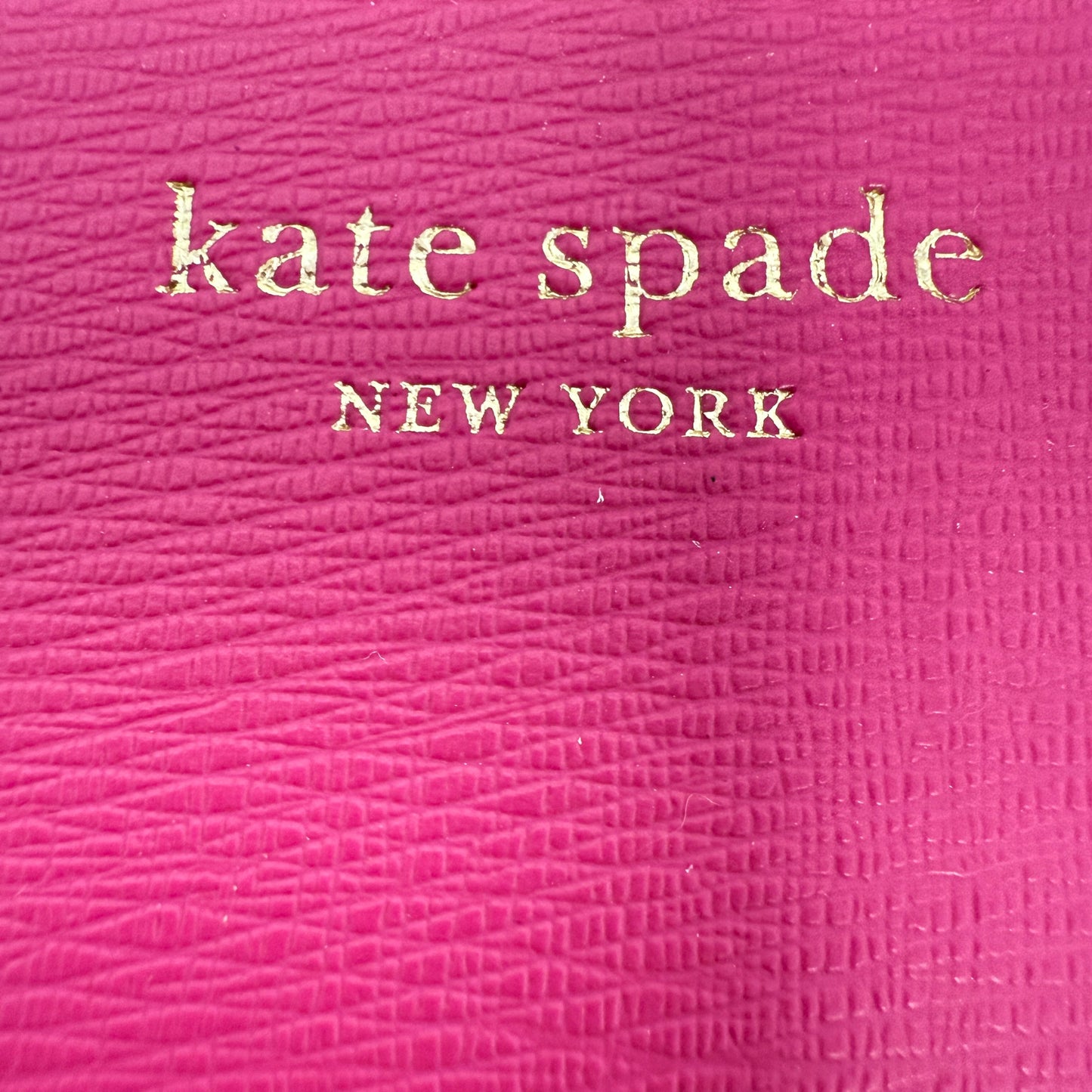 Keaton Soft Milling PVC Wristlet Designer By Kate Spade, Size: Small