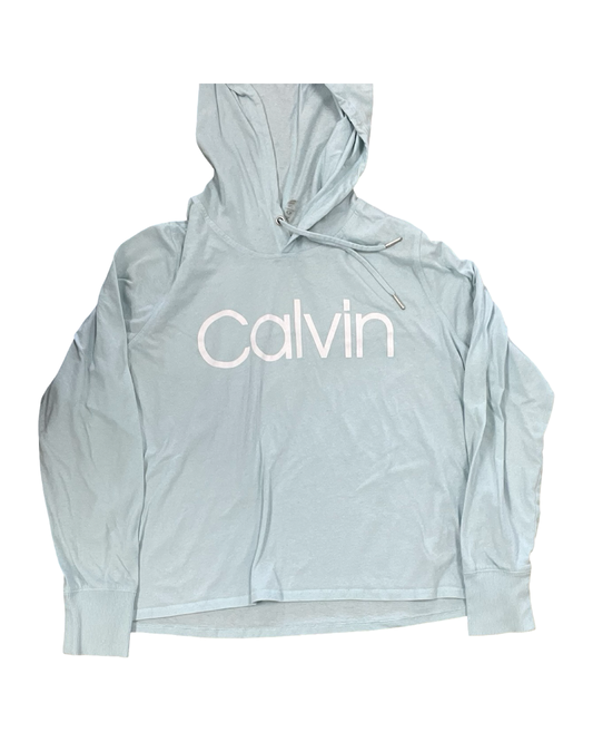 Athletic Top Ls Hoodie By Calypso St Barth In Blue, Size:S