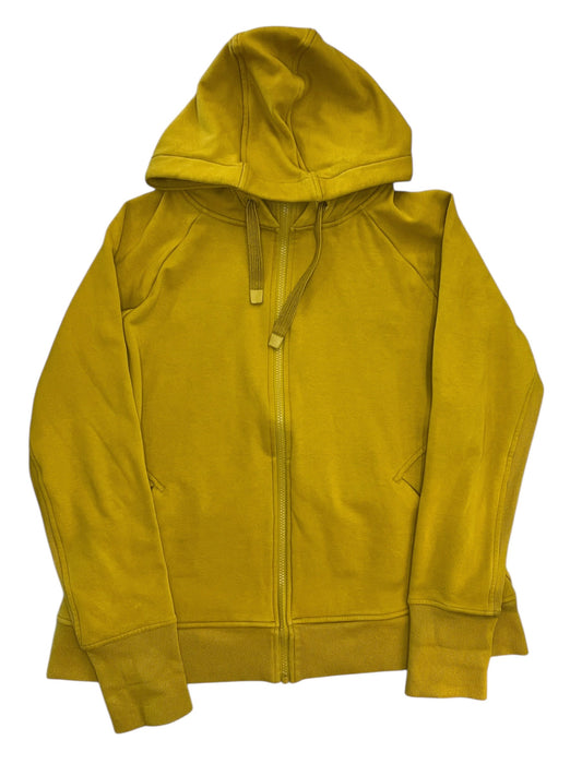 Athletic Jacket By Athleta In Yellow, Size:Xl