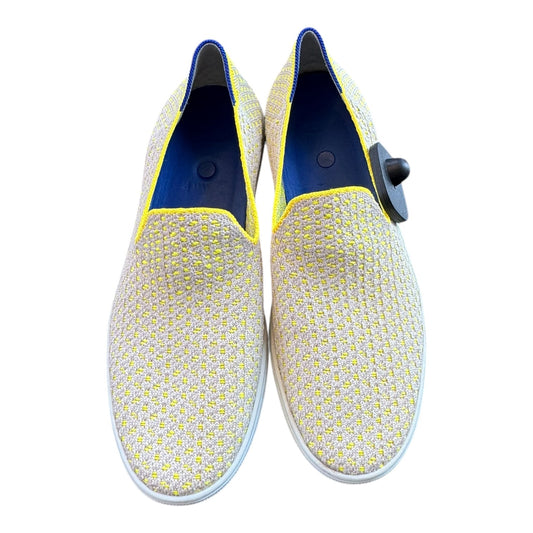 Shoes Athletic By Rothys In Yellow, Size:9.5