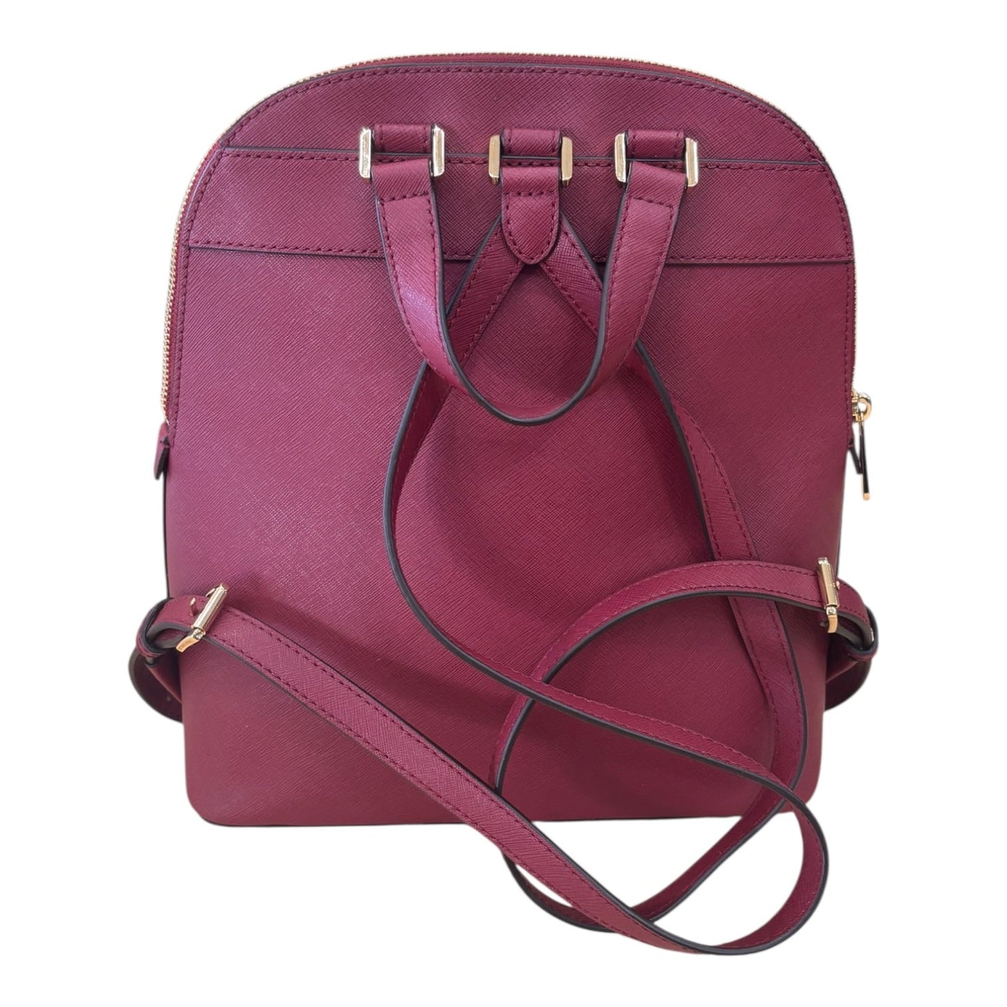 Backpack Designer By Michael Kors In Maroon, Size:Large