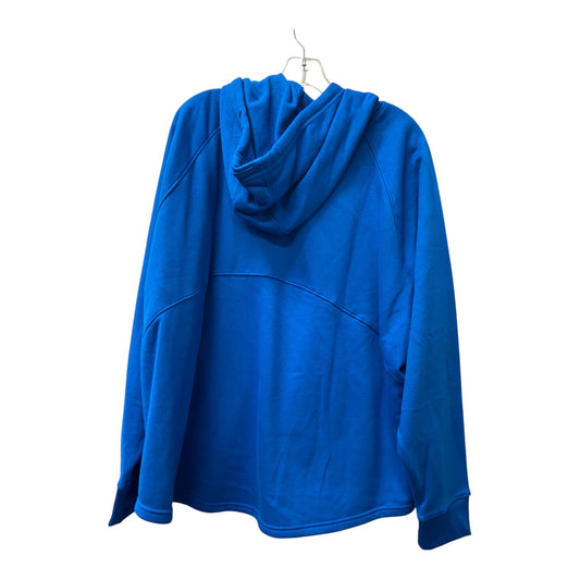 Athletic Sweatshirt Hoodie By Tek Gear In Blue, Size:3X
