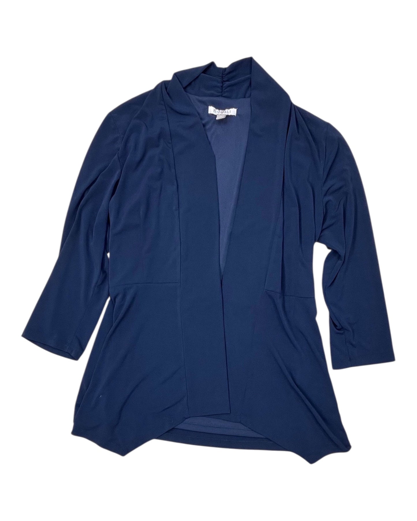 Cardigan By Roz And Ali In Navy, Size:M