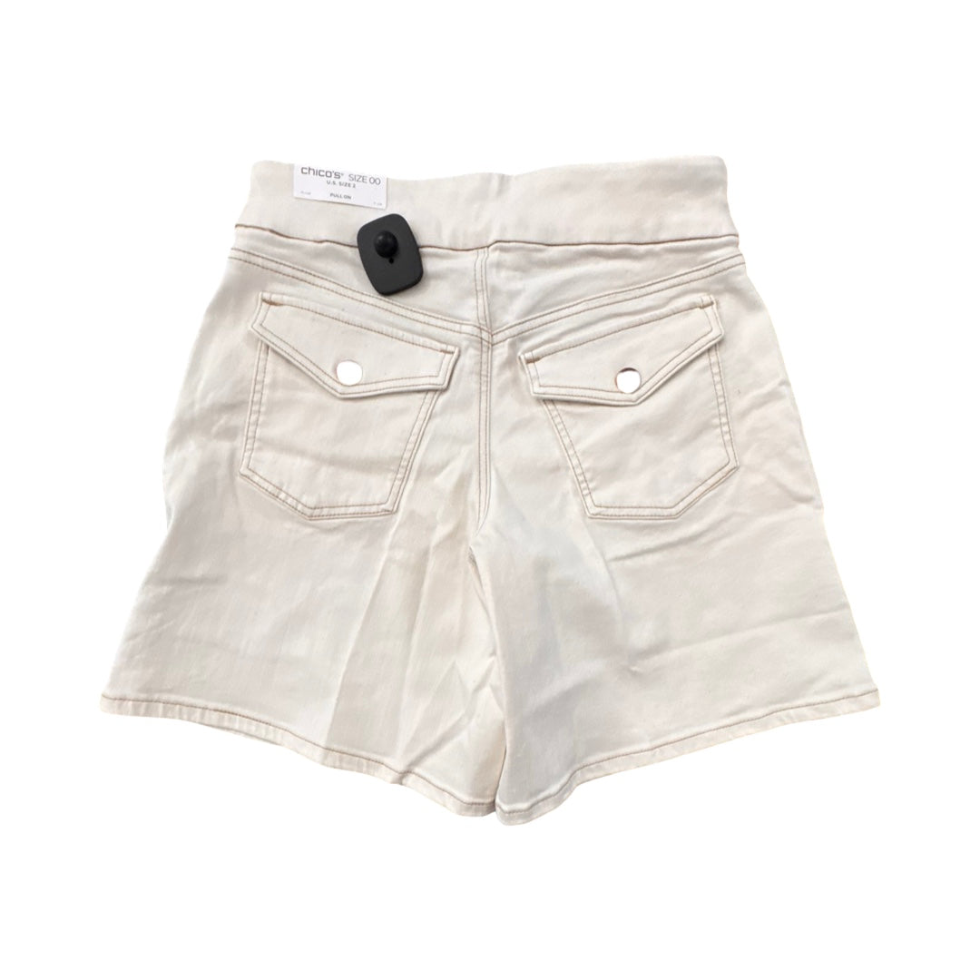 Shorts By Chicos In Tan, Size:0