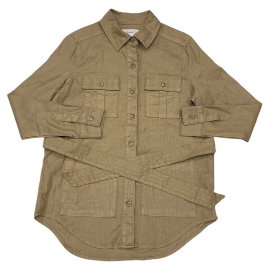 Blazer By Level 99 In Brown, Size:S