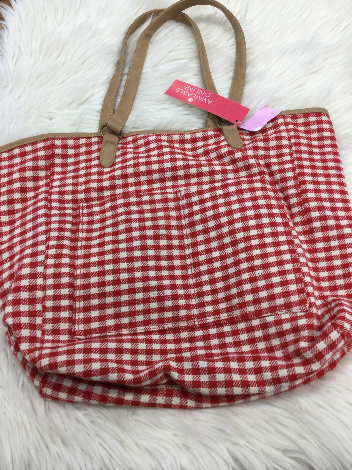 Tote By Maurices In Striped Pattern, Size:Large