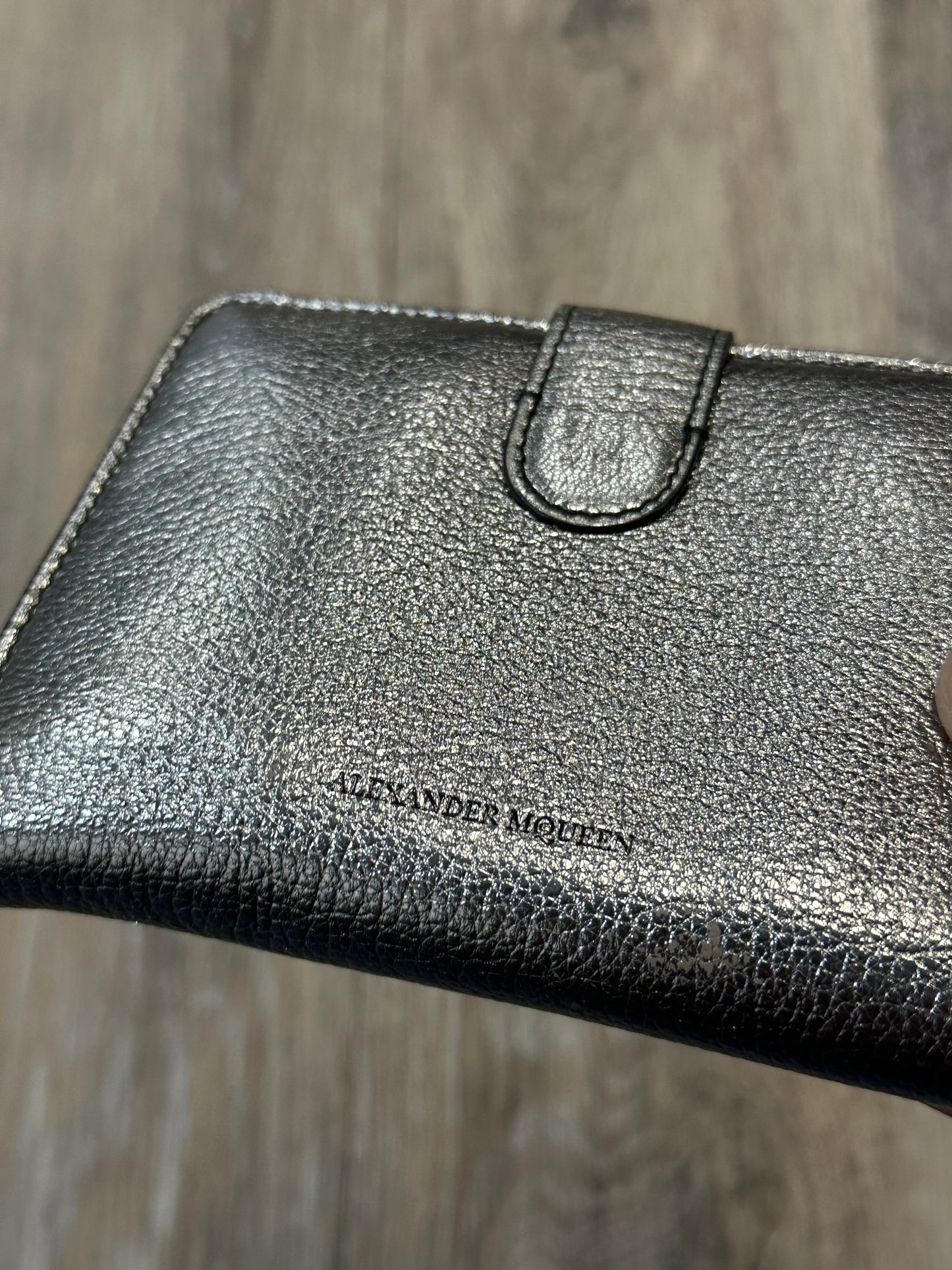 Wallet Luxury Designer By Alexander Mcqueen, Size: Medium