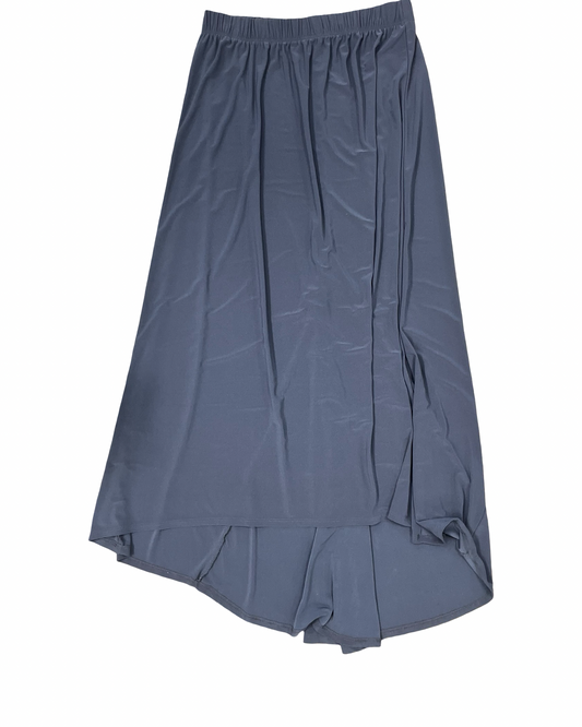 Skirt Maxi By Attitude In Grey, Size:S