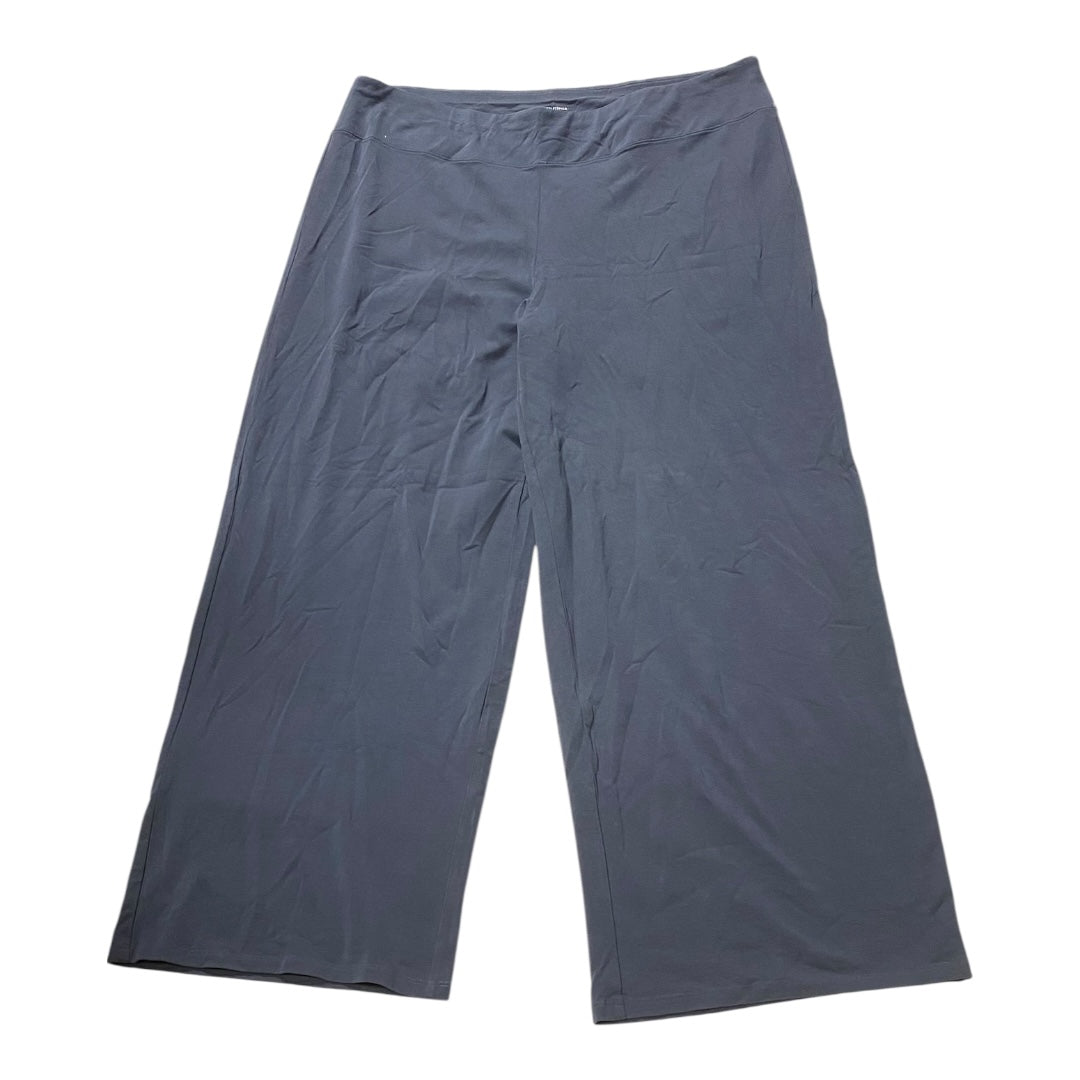 Pants Designer By Eileen Fisher In Blue, Size:2X