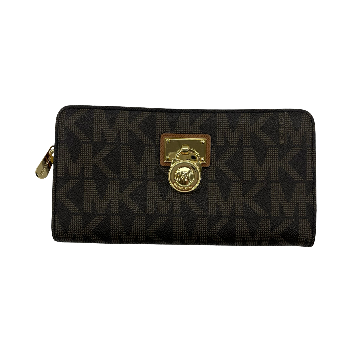 Wallet Designer By Michael Kors In Brown, Size:Large