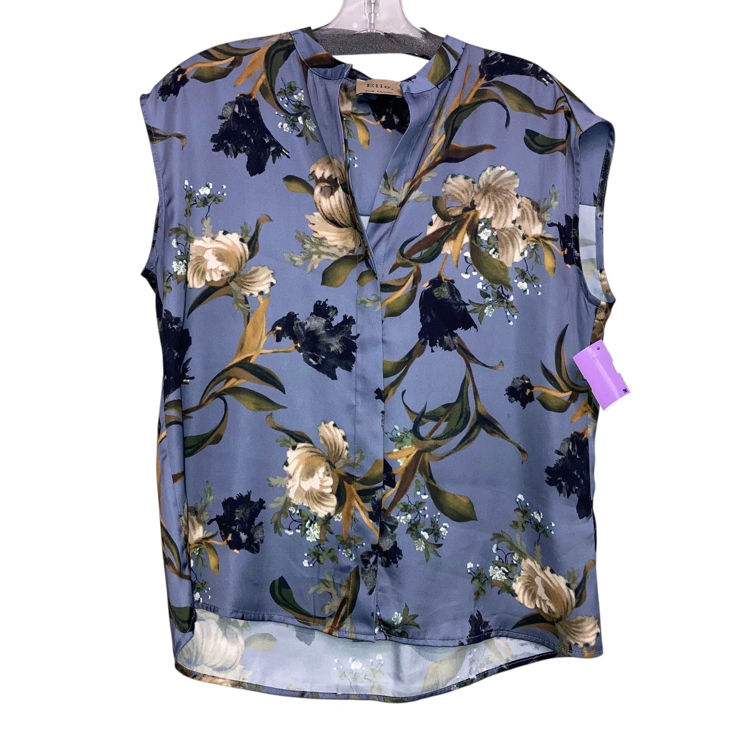 Top Sleeveless By Elie Tahari In Blue, Size:Xs