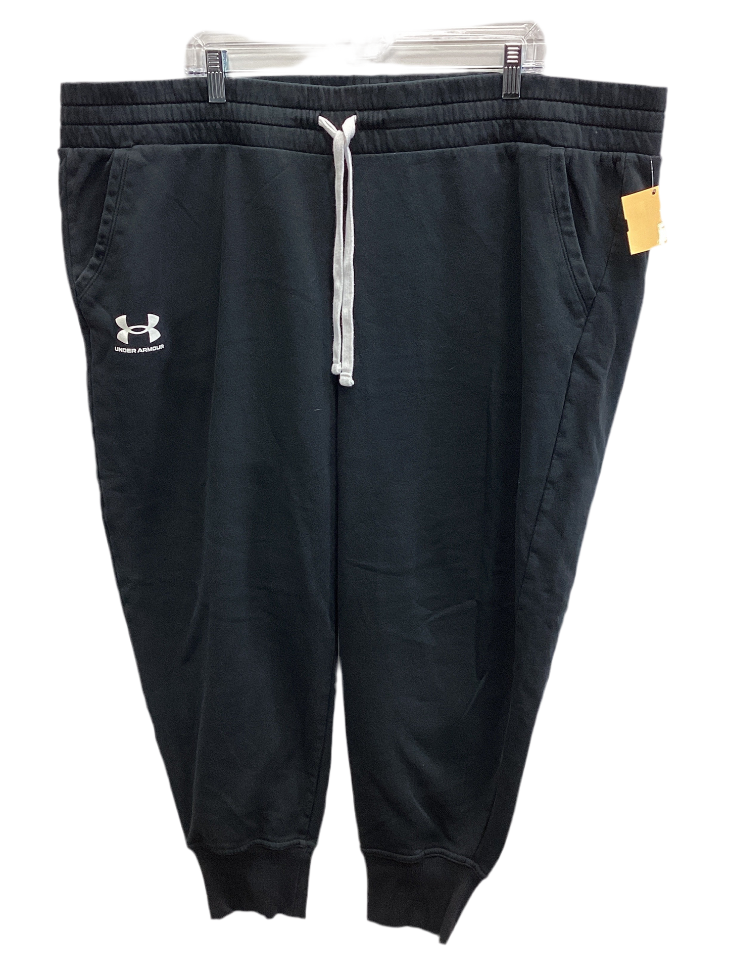 Athletic Pants By Under Armour In Black, Size:2X