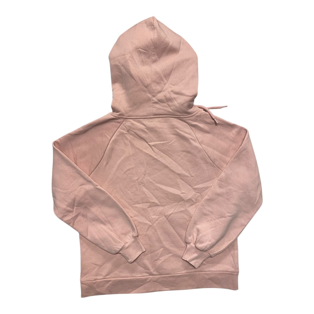 Sweatshirt Hoodie By Zenana In Pink, Size:L