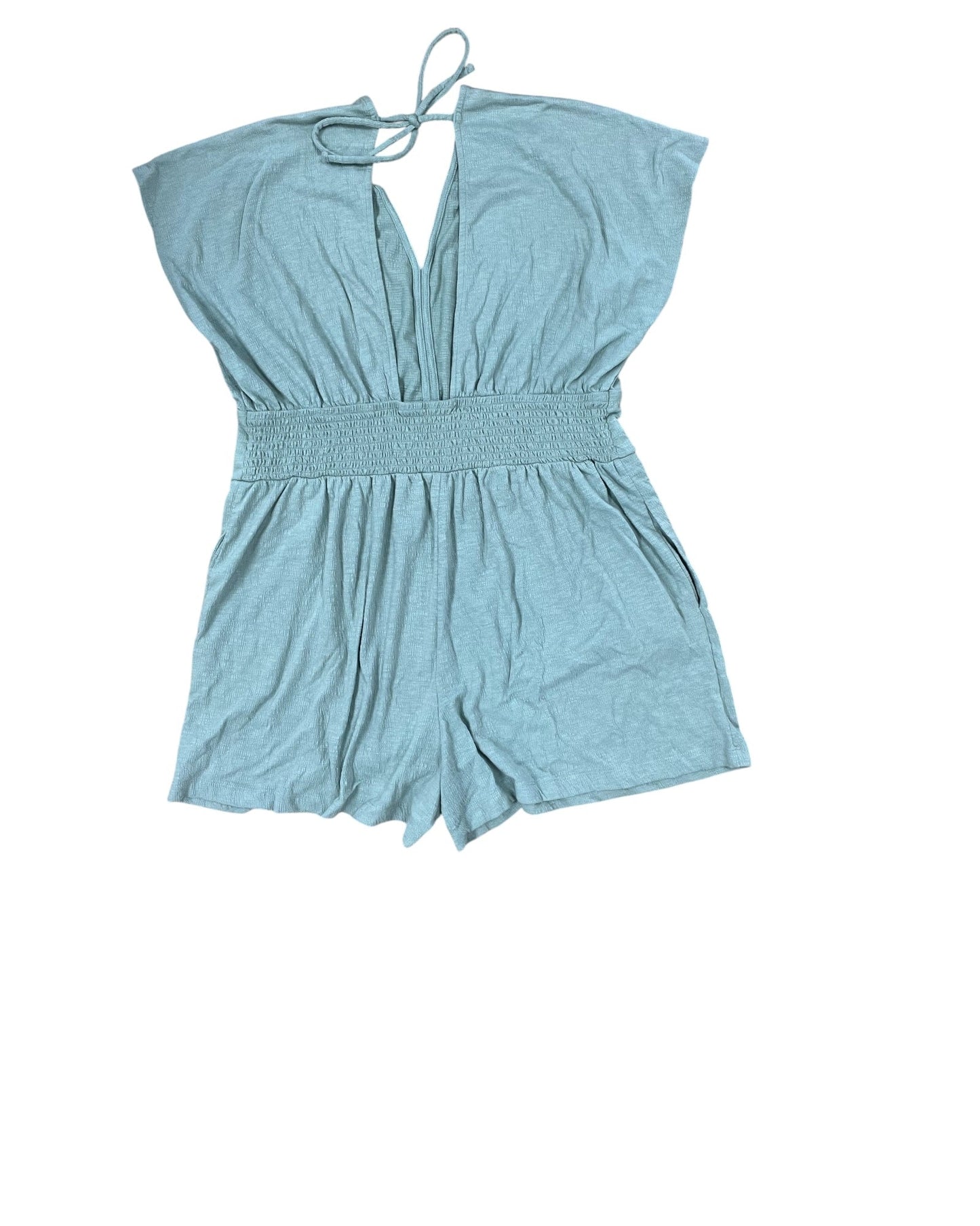 Romper By Nine West In Green, Size:1X