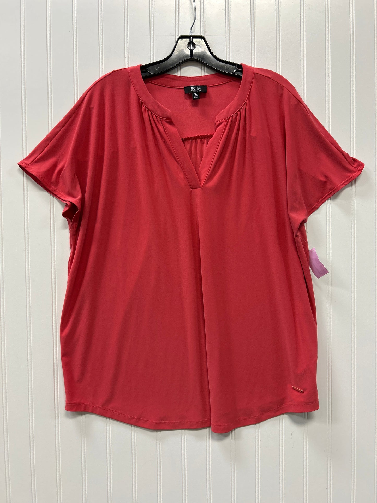 Top Ss By Jones New York In Red, Size:Xl