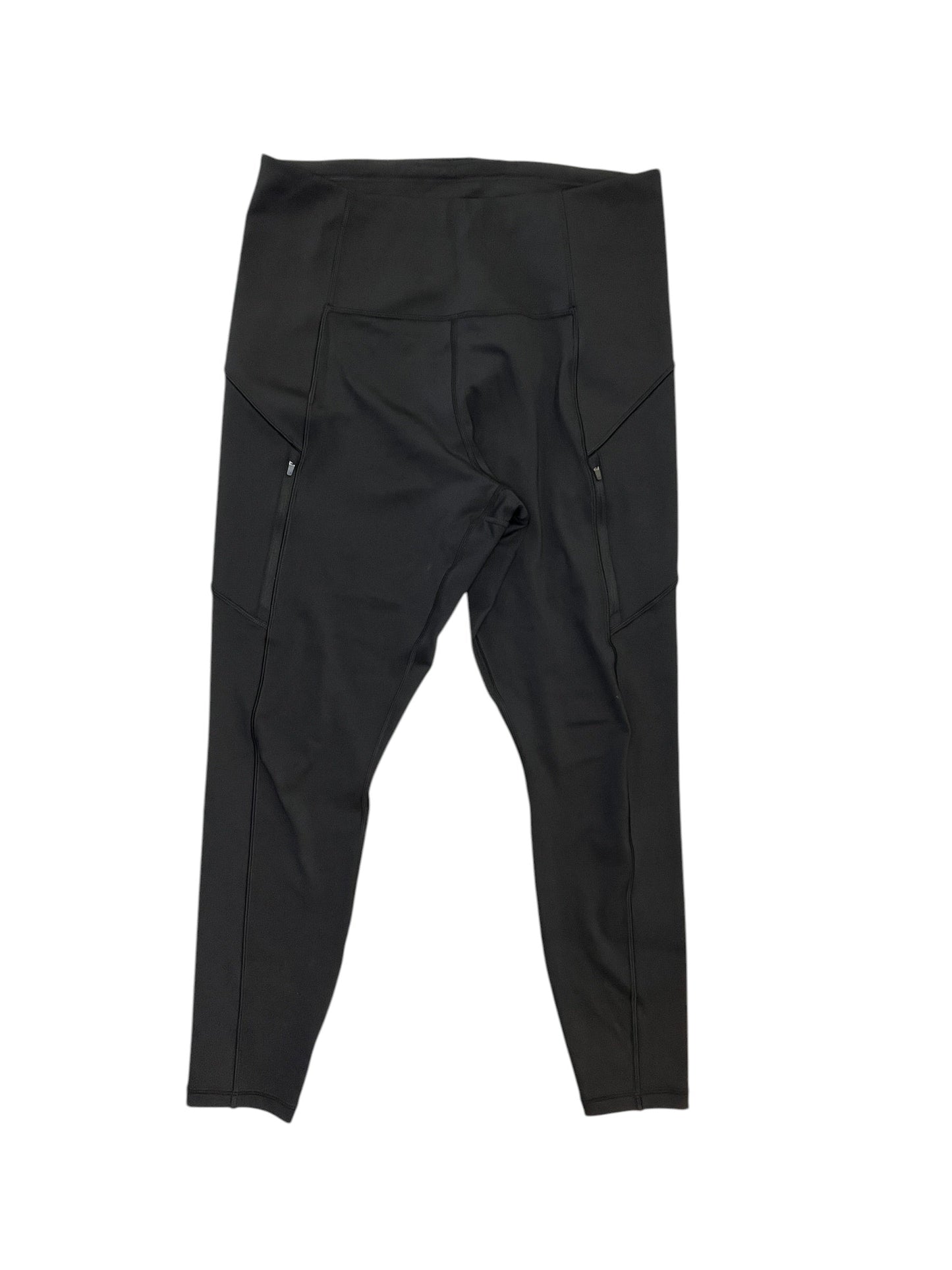 Athletic Pants By Athleta In Black, Size:1X