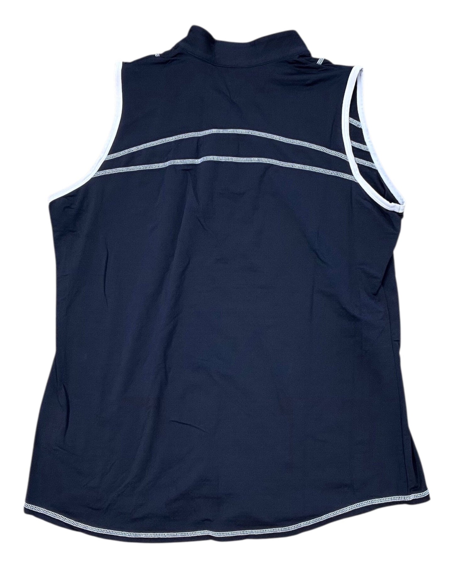 Athletic Tank Top By Bette And Court In Black & White, Size:Xl
