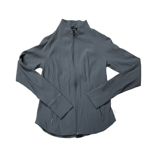 Athletic Jacket By Athleta In Grey, Size:M