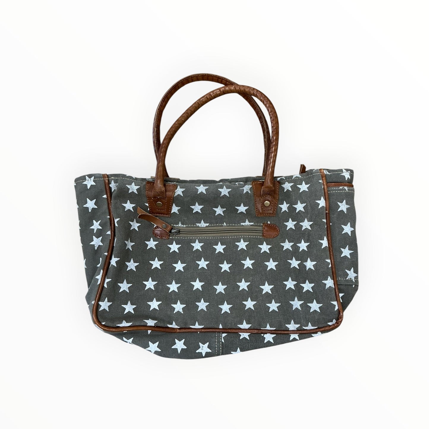 Handbag By Myra In Green, Size:Medium