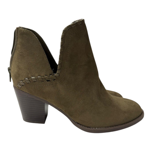 Boots Ankle Flats By Market & Spruce In Green, Size:8