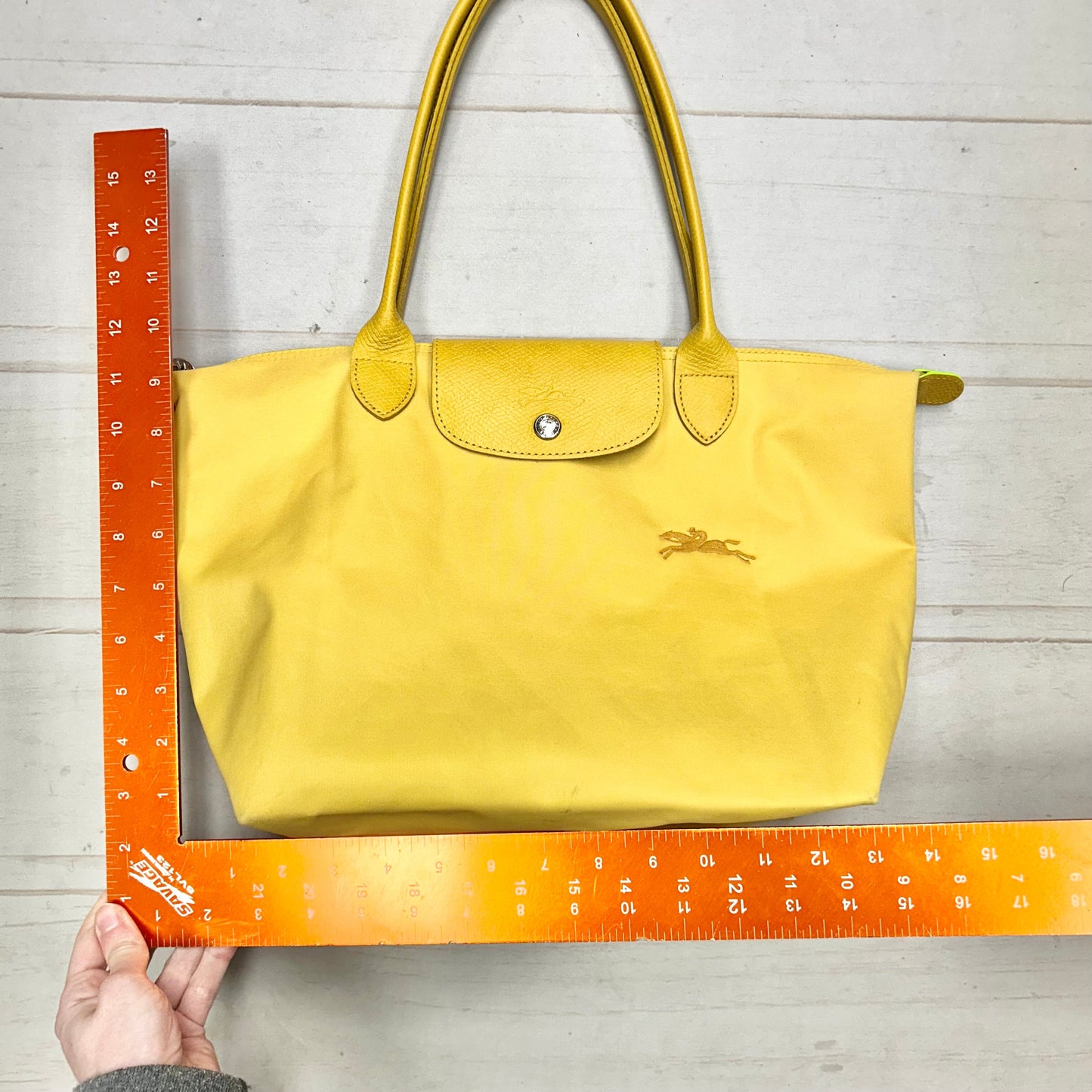 Handbag Designer By Longchamp, Size: Medium