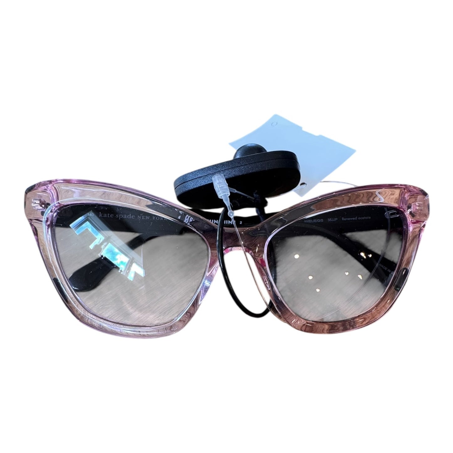 Sunglasses Designer By Kate Spade In Pink