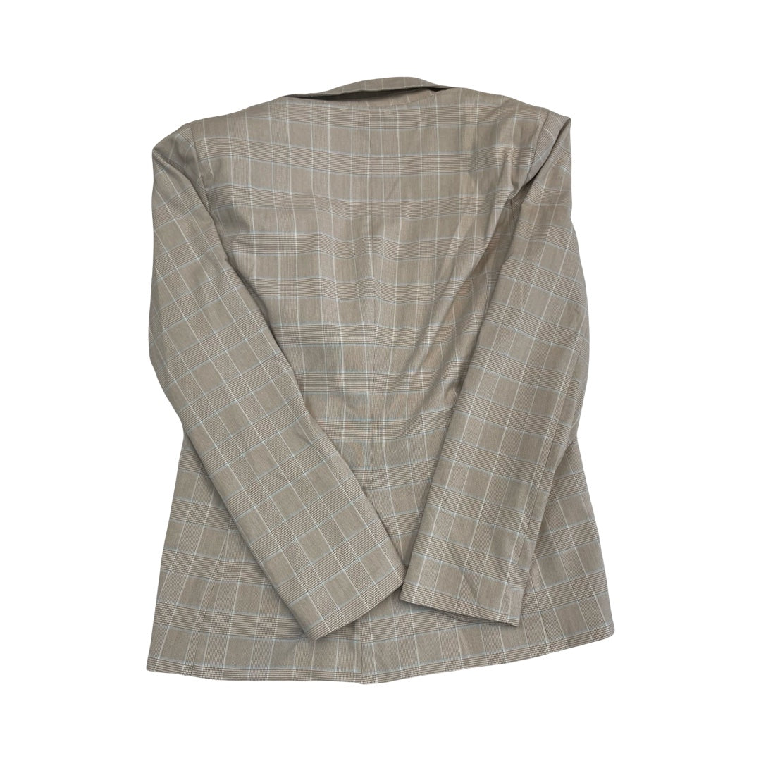 Blazer By Evereve In Blue & Brown, Size:M