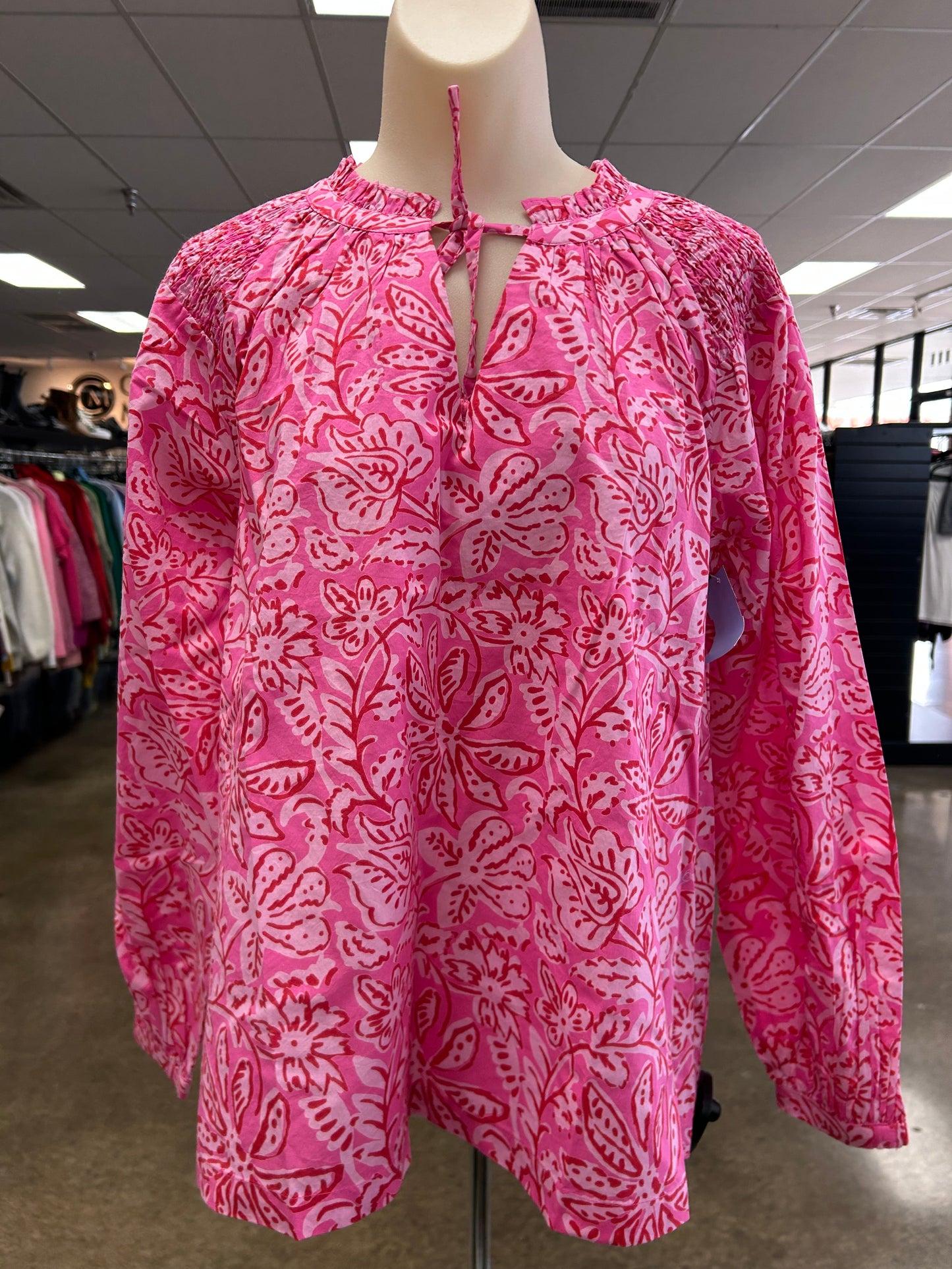 Top Ls By Mudpie In Pink & Red, Size:S