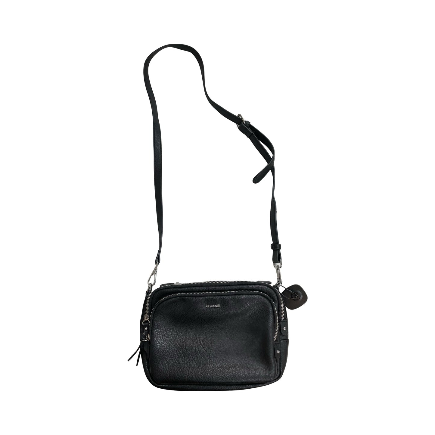 Handbag By Gladdon In Black, Size:Medium