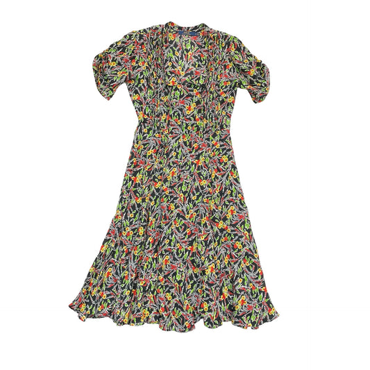 Dress Party Midi By Polo Ralph Lauren In Multi, Size:0