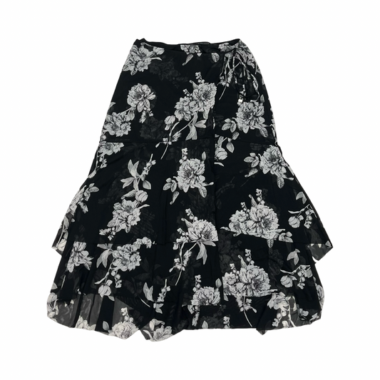 Skirt Midi By White House Black Market In Black & White, Size:4