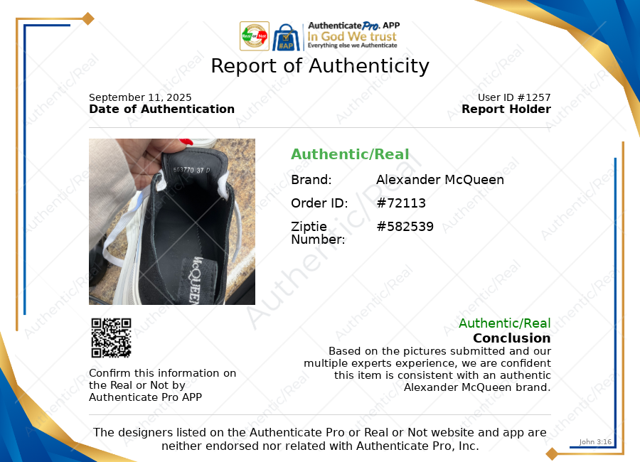 Shoes Luxury Designer By Alexander Mcqueen In Black & White, Size: 7