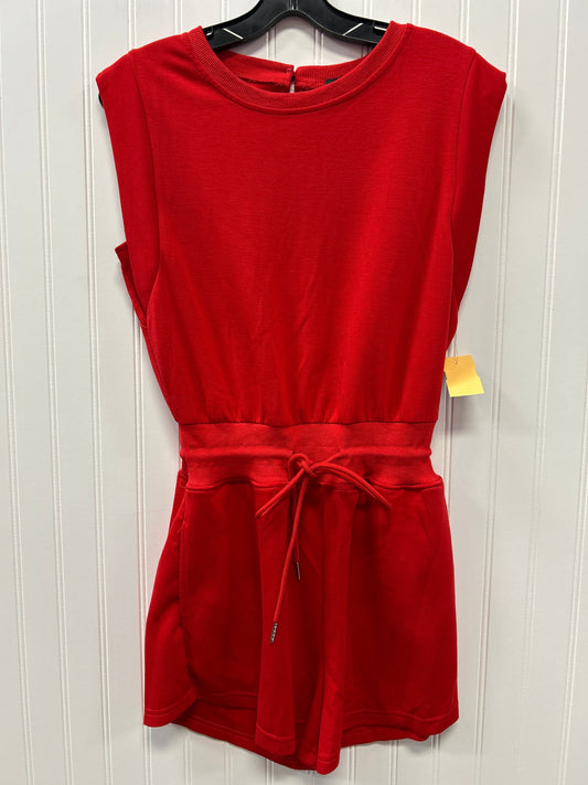 Romper By Cmc In Red, Size:S