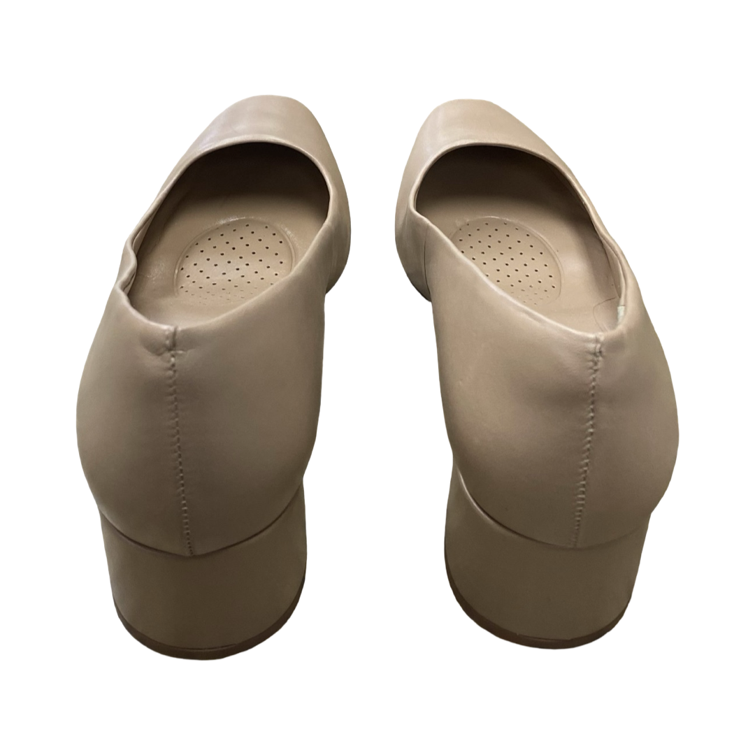 Shoes Heels Block By Alex Marie In Beige, Size:9.5