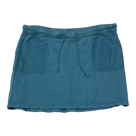 Skirt Mini & Short By J. Jill In Blue, Size:2X