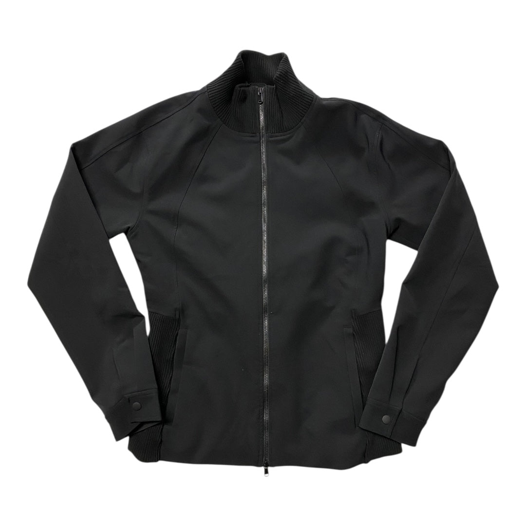 Athletic Jacket By Athleta In Black, Size:S